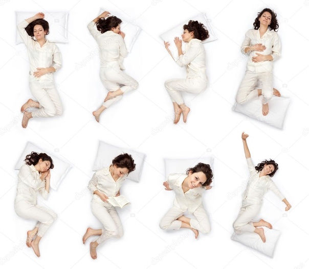 Характер и психическое состояние человека может выдать поза во время сна
