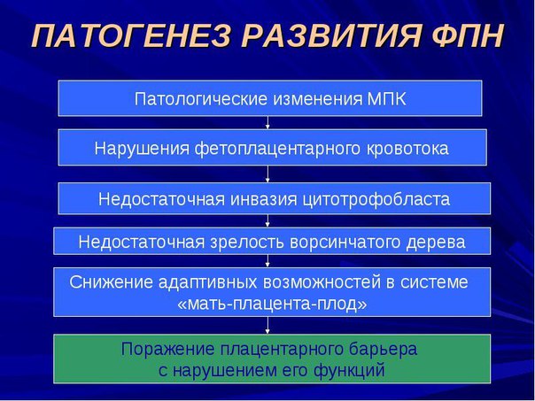 ФЕТОПЛАЦЕНТАРНАЯ НЕДОСТАТОЧНОСТЬ
