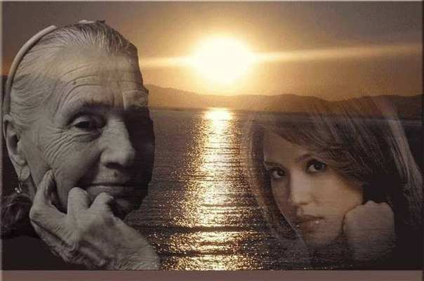 Молодость и зрелость сели на скамейку…