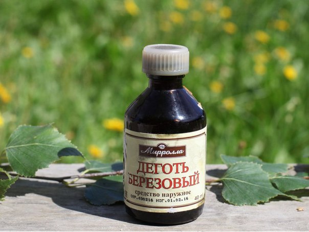 Секреты лечения дегтем 