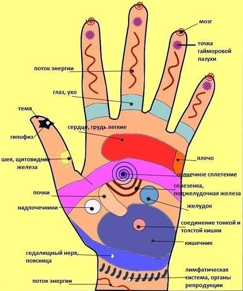 Массируя акупунктурные, или биологически активные, точки на своей руке, можно активизировать работу защитных сил организма и улучшить состояние здоровья. Акупунктура - метод китайской традиционной медицины - применяется при различных недомоганиях: головной боли, воспалении кожи, расстройстве желудка, бессоннице, стрессе и др. 