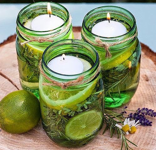 СВЕЧИ ОТ КОМАРОВ СВОИМИ РУКАМИ