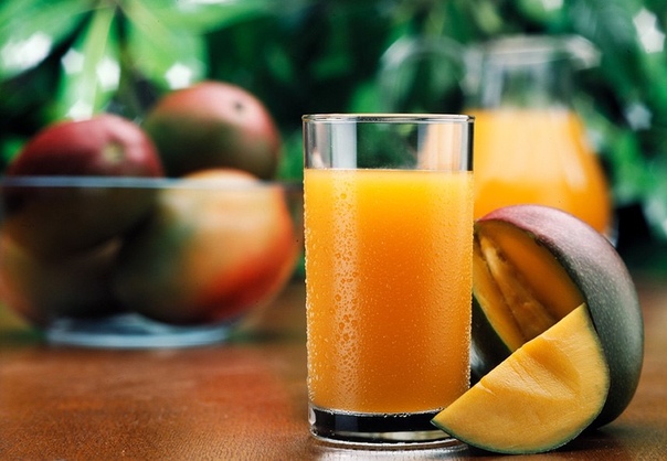 Сок манго - эликсир здоровья и долголетия 