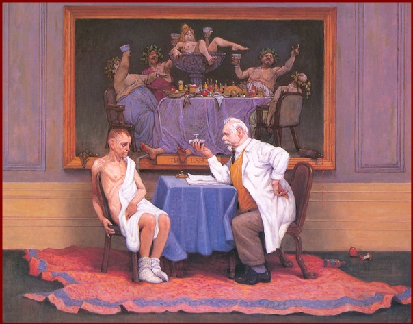 Работы художника Франсиско Хосе Перес Маседо. Интересные взгляды на наши специальности...  