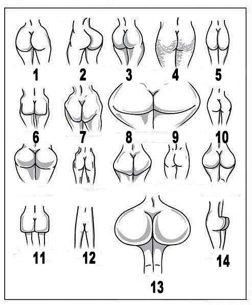 В жизни бы не поверил, что характер женщины зависит от формы задницы! 