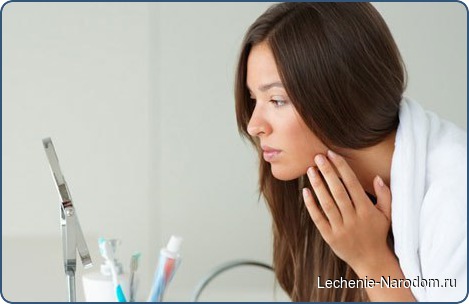 Расшифруем высыпания на лице. (Прыщи на лбу) 