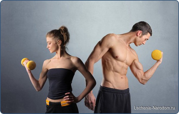 Уход за кожей во время занятий спортом.