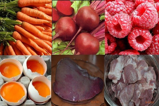 7 главных продуктов для повышения гемоглобина 