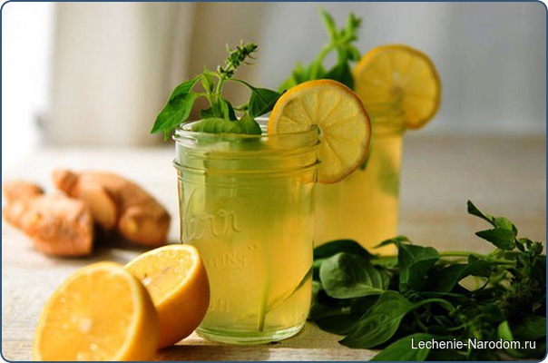 Напиток здоровья — имбирный лимонад!